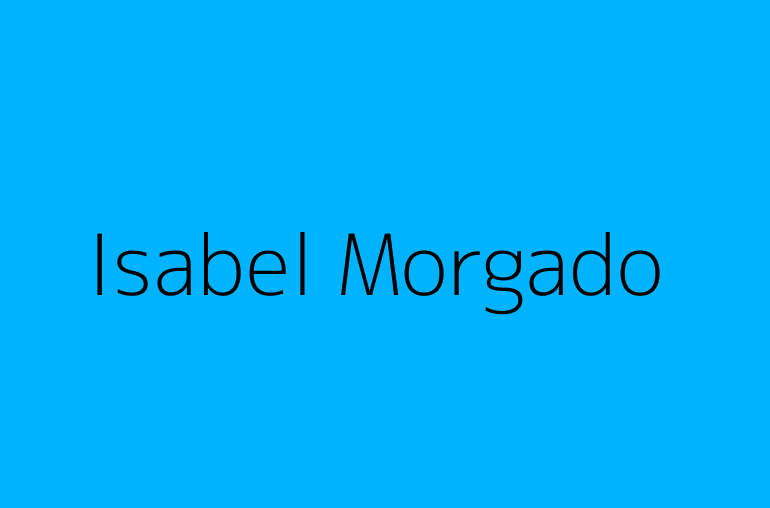 Isabel Morgado